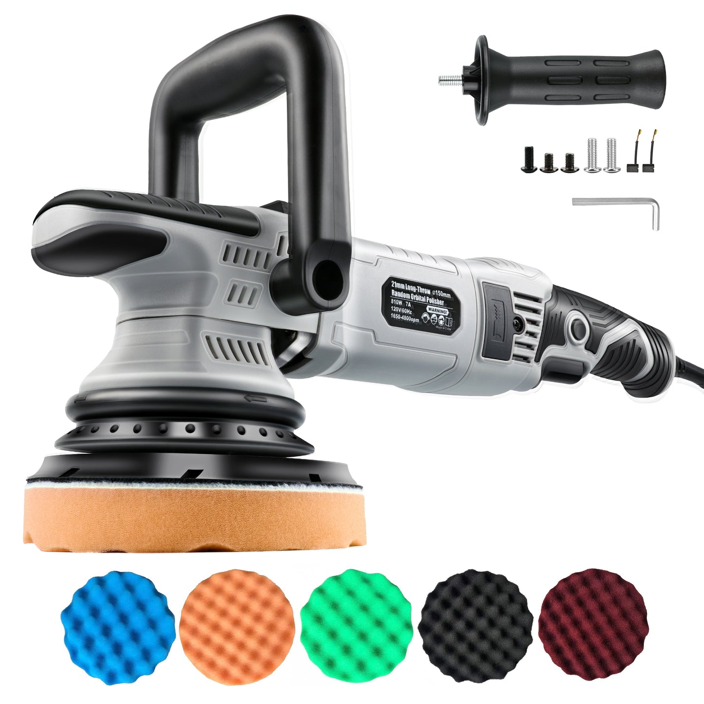 Dual Action (DA) Polisher with accessories