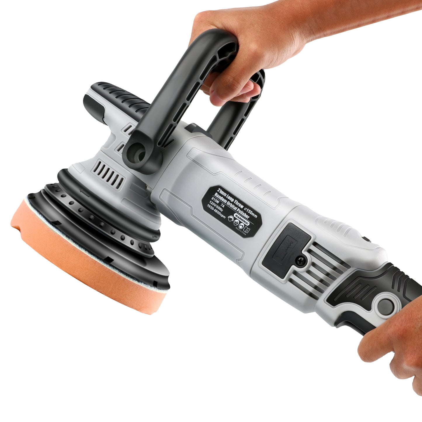 How to hold a Dual Action (DA) Polisher