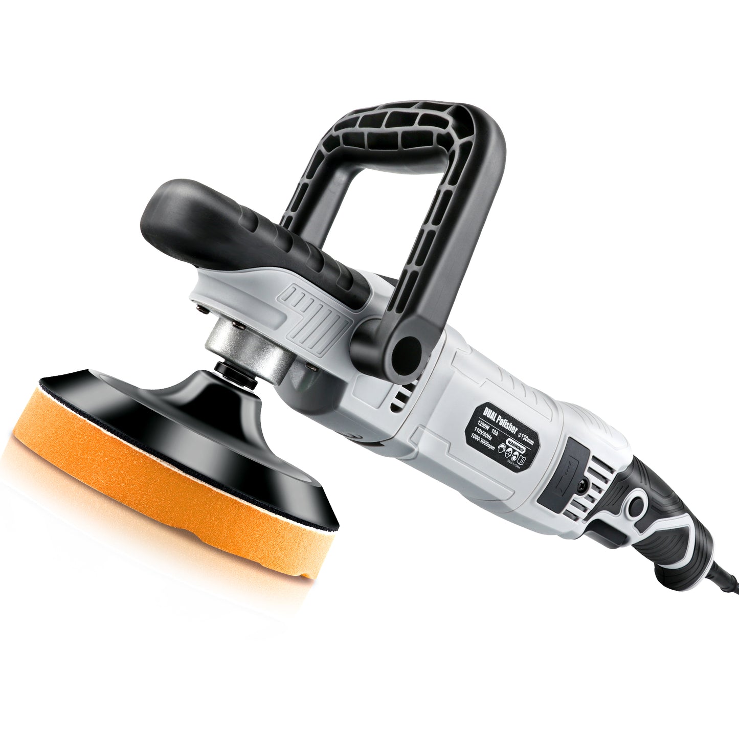 Rotary Polisher - Side Angle