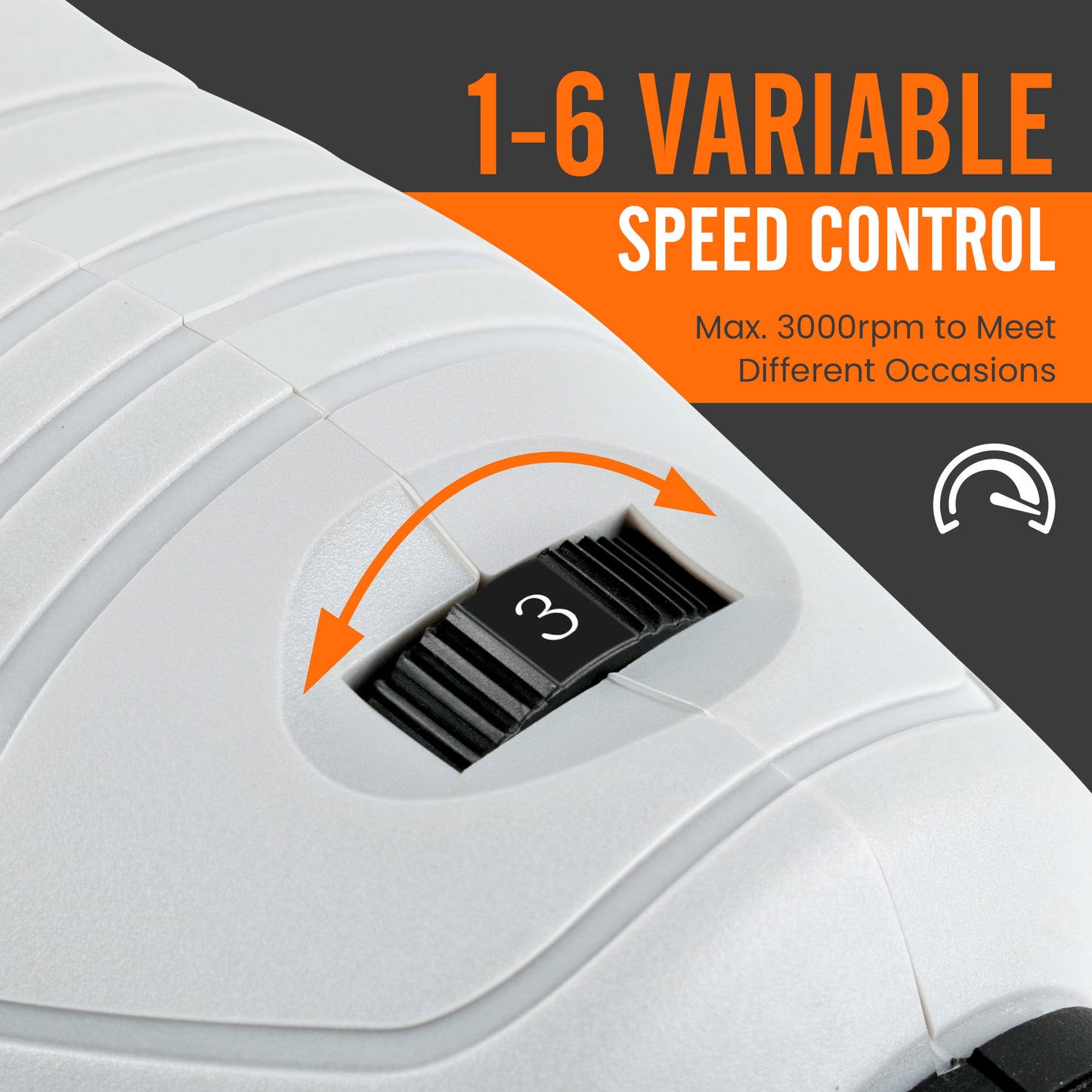Rotary Polisher with 6 variable speed control