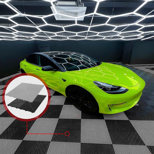 Why Plastic Floor Tiles Are the Best Flooring Option for Car Wash Shops